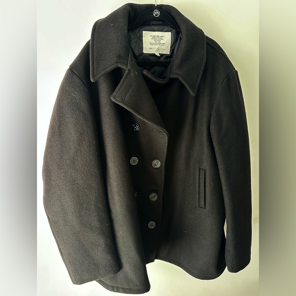 Navy Surplus Wool Pea Coat